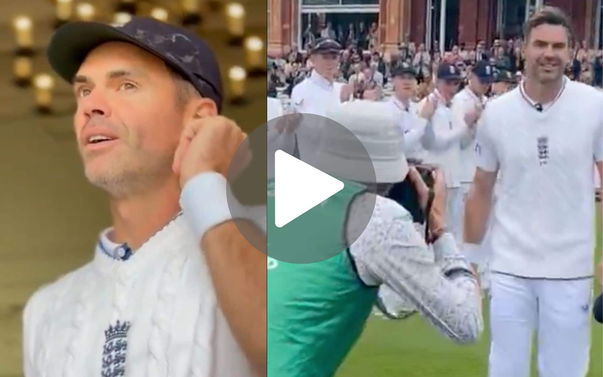 [Watch] James Anderson Gets 'Emotional' Before Guard Of Honour In His Final Test Match 